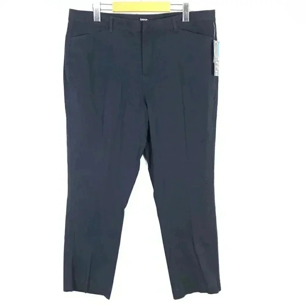 ❤️ NWT George Slim Capri Trousers Plus Size 16